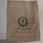 Jute Reusable tote
