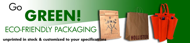 Green Eco-Friendly Shopping Bags