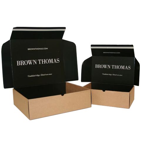 designer corrugated mailers for ecommerce retail shipping