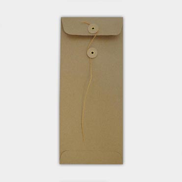 String & Button Bags