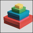 JEWELRY BOXES, cotton filled,