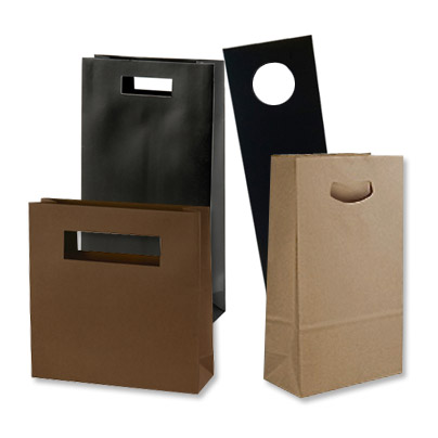 Paper Die Cut Handle Shopping Bags
