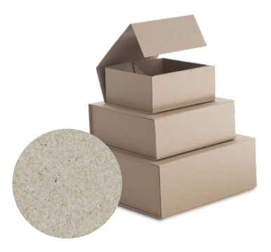 Natural Kraft Folding Retail Boxes with Magnetic Snap Closures
