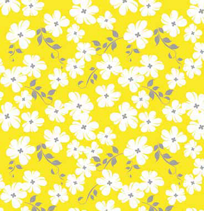 Dogwood Blossoms Patterned Gift Wrap