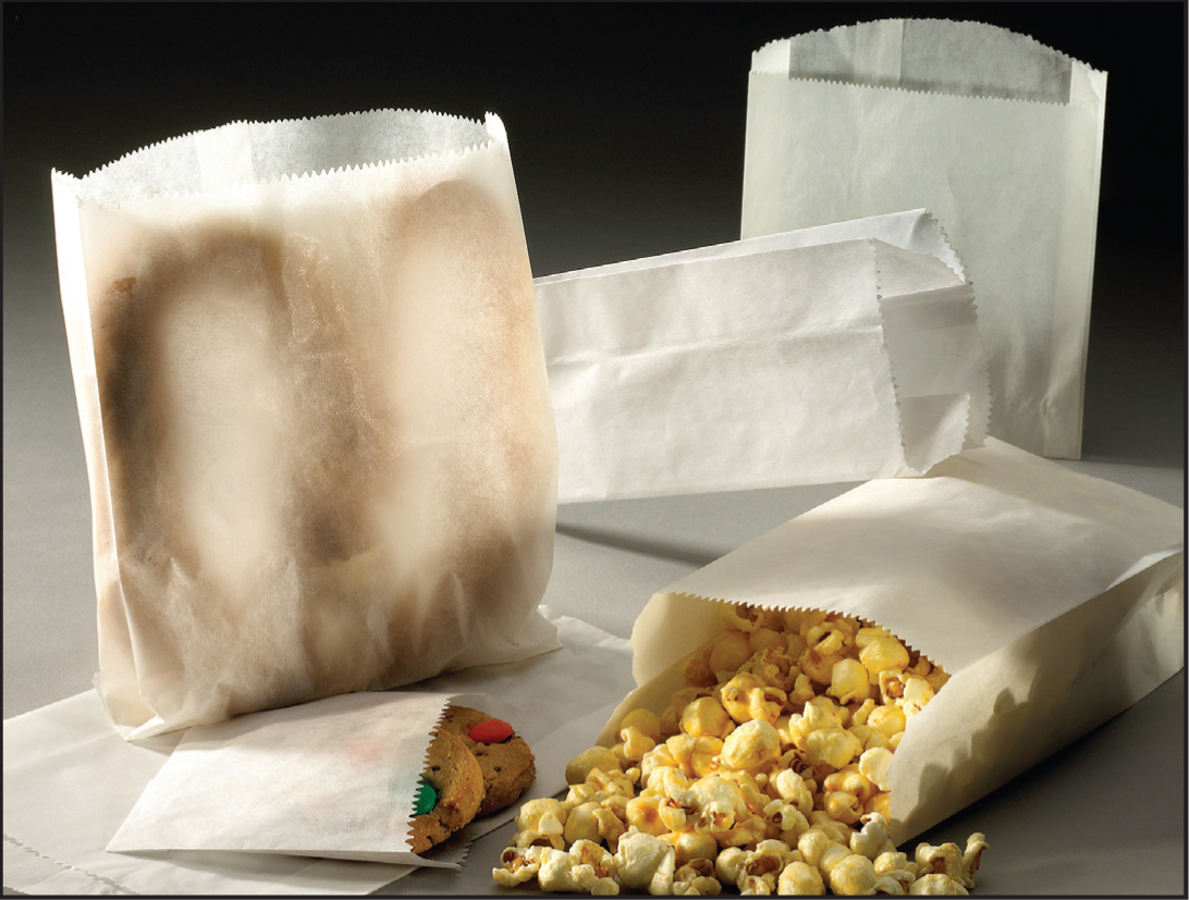 Grease Resistant Concession Bags