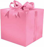 Gloss Solid Pink Gift Wrap Gloss Solid Pink Gift Wrap