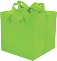 Gloss Solid Lime Gift Wrap Gloss Solid Lime Gift Wrap