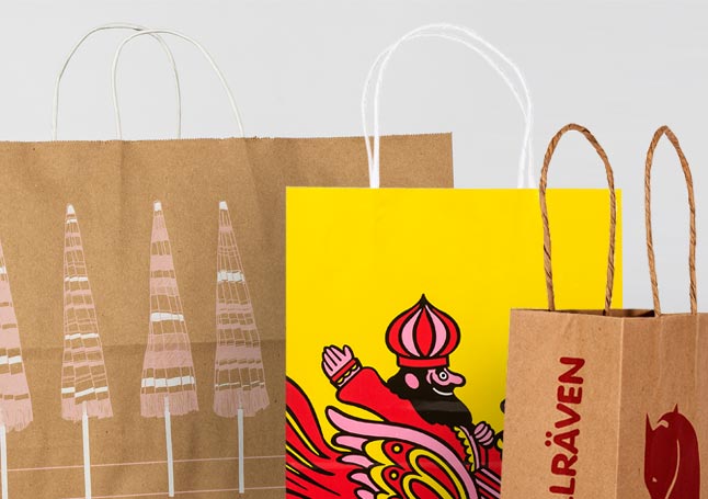 Printed Designer Shopping Bags