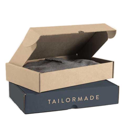 custom designer corrugated mailer boxes for fashion ecommcerce retailers