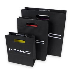 MAC Cosmetics Die-Cut Handle Shopping Bags