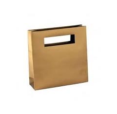 Die Cut Handle Natural Kraft Euro Tote Shopping Bag