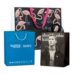 Custom Retail Euro Tote Shopping Bags