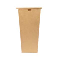 kraft tin tie paper bag