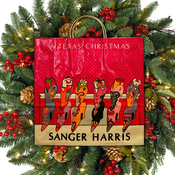Sanger Harris A Texas Christmas Boots Hung By The Chimney With Care