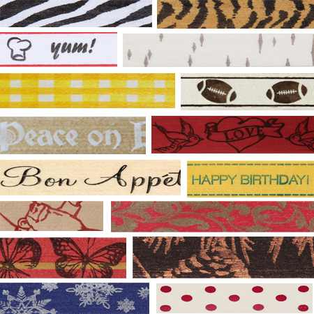 Cotton Ribbon with Print
