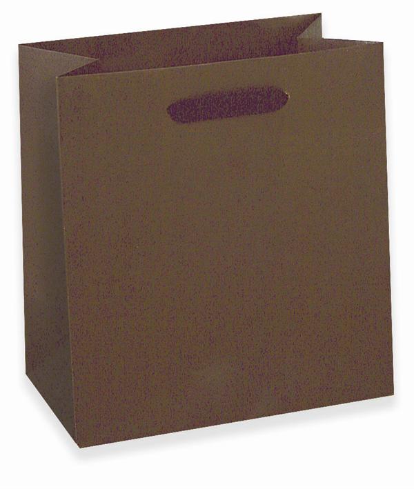 80% Recycled Paper Euro Style Tote Bag - Brown