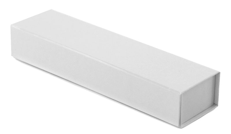 glossy white magnetic retail folding boxes