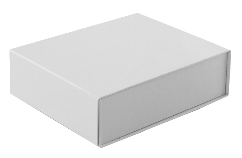 glossy white magnetic retail folding boxes