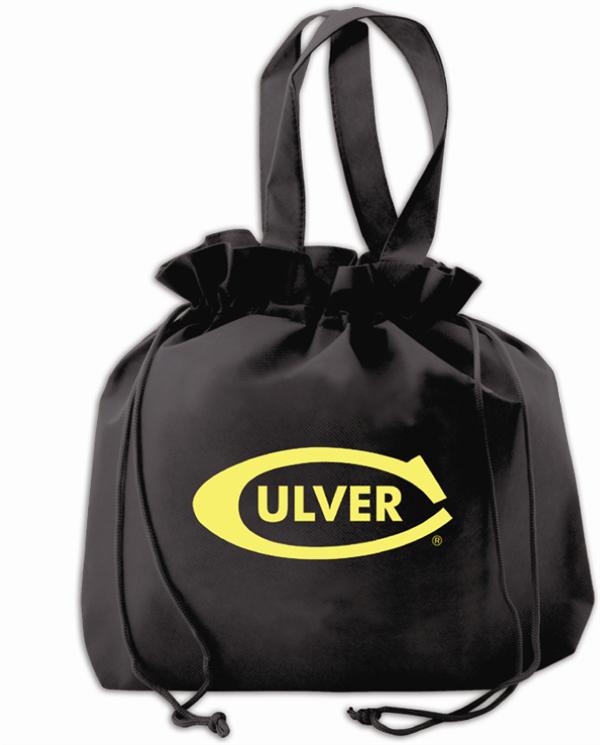 100% Recycled Non-Woven Universal Tote - Shoulder Straps and Drawstring Closure