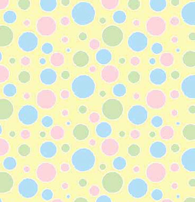 Baby Dots Patterned Gift Wrap