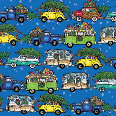 Christmas Vacation Patterned Gift Wrap