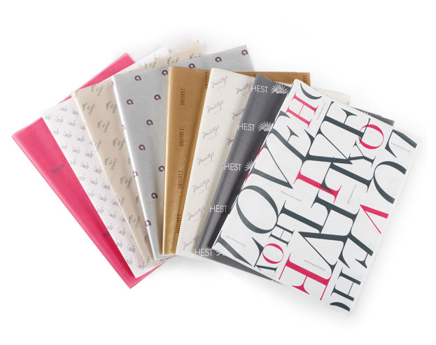 BLACK FLOURISH Design Print Tissue Paper Sheets 20" x 30" Choose Package Amount 