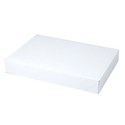 2-Piece Pop-Up Apparel Box - White Frost 2-Piece Pop-Up Apparel Box - White Frost