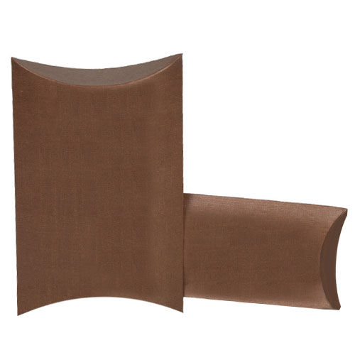Chocolate Brown Linen Embossed