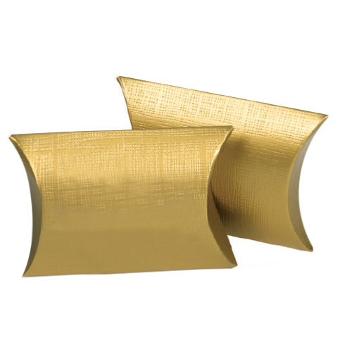 Matte Gold Linen Embossed