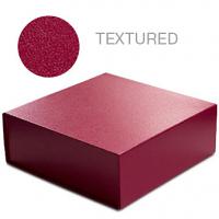 Red Leatherette - 8 x 8 x 3