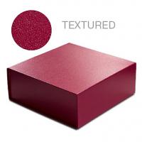 Red Leatherette - 6 x 6 x 2-3/4