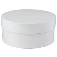 White 9 x 3-3/4 x 1-3/4 (lid)