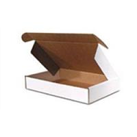 Corrugated Mailers White Exterior, Kraft Interior