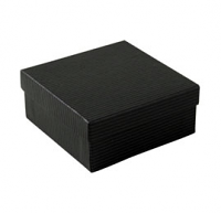 2-Piece Padded, Black Kraft Pinstripe, Assorted Sizes