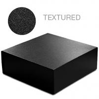 Black Leatherette - 8 x 8 x 3